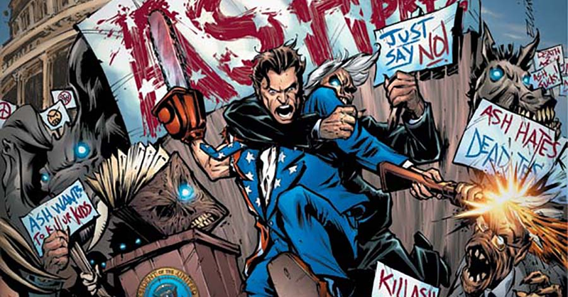 Illustration for article titled 20 Heroes, Villains, Aliens, and Monsters Who Ran for President